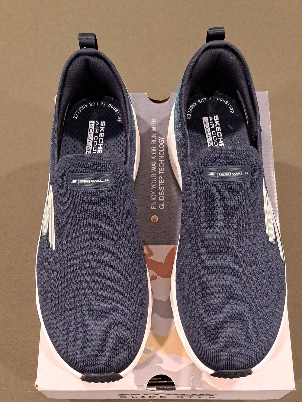Skechers GO WALK Glide-Step 2.0 - Chelsea - Color: Navy/Blue - Size: Women 8 - Picture 2 of 11